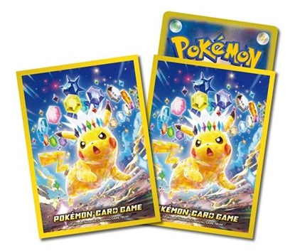 Japanese Pokemon Stellar Pikachu Sleeves - 64ct